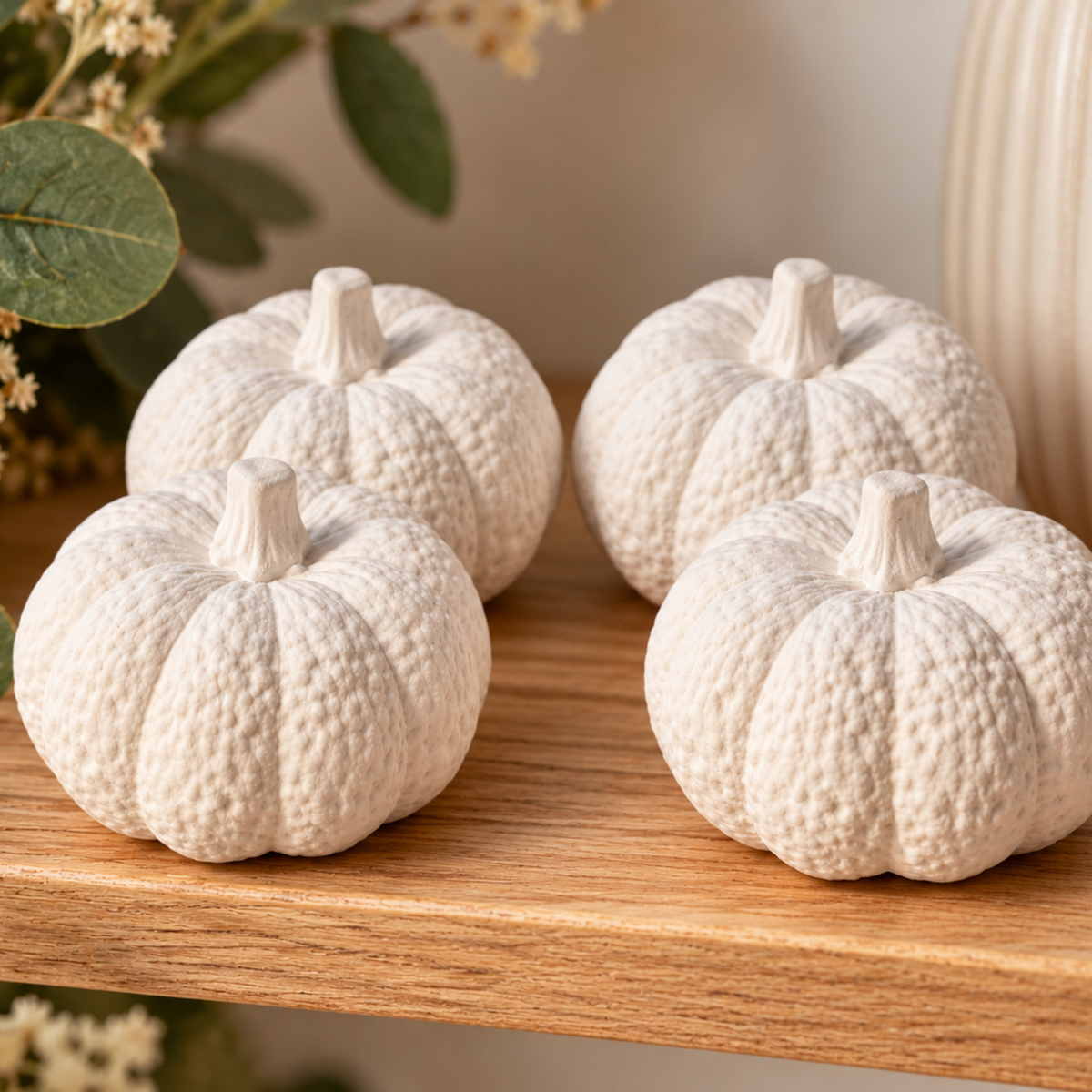 Pumpkin Aroma Stones Handmade Autumn Home Fragrance