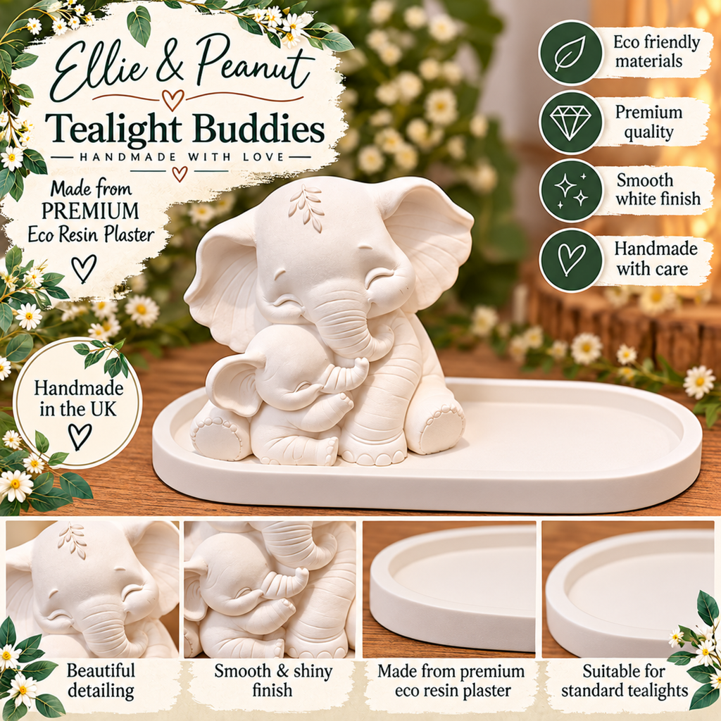 Ellie and Peanut Tray Buddy Collection