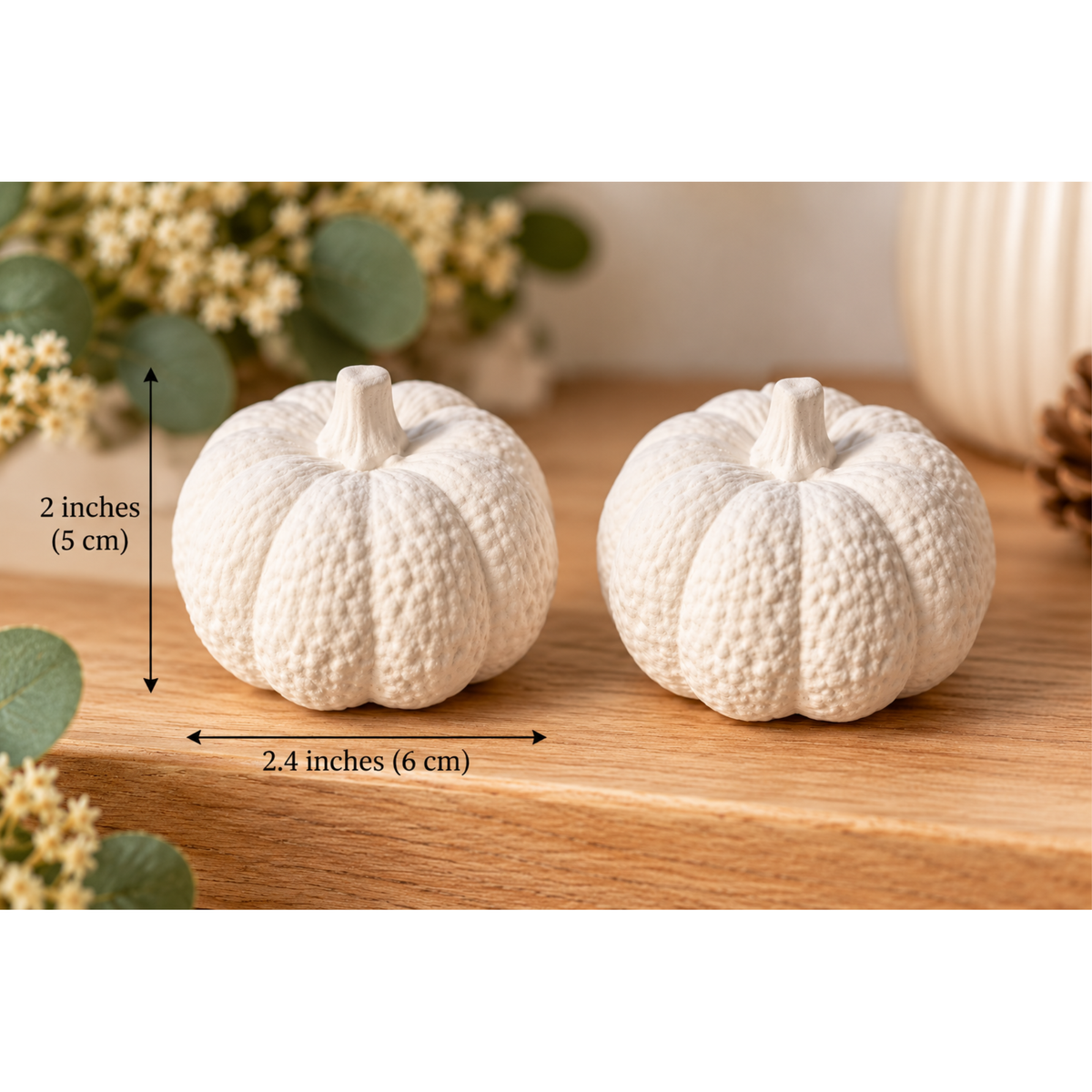 Pumpkin Aroma Stones Handmade Autumn Home Fragrance