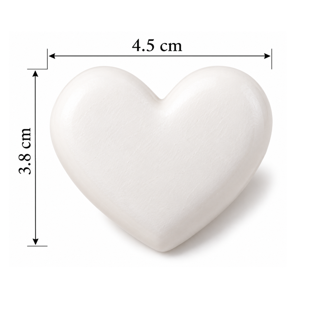 Aroma Stone Fridge Magnets Set of 2, Heart Scented Magnets, Reusable Home Fragrance, Fragrance Spray Included, Handmade Gift