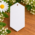 Plain Hanging Gift Tag Plaster Blanks – Pack of 10