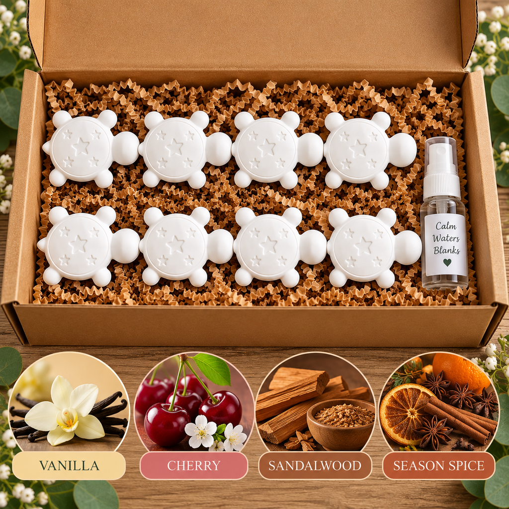 Turtle Aroma Stones Gift Set – Box of 8 wholesale