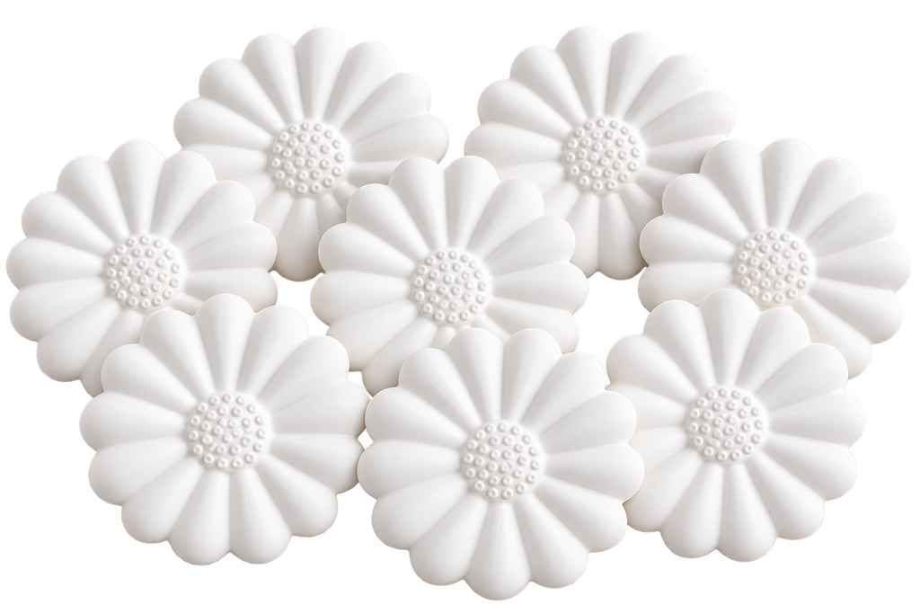 Pack of 10 Daisy Plaster Blanks – Ready to Decorate