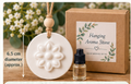 Botanical Round Hanging Aroma Stone – Wholesale
