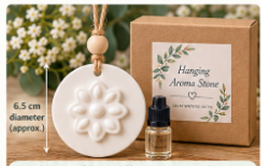 Botanical Round Hanging Aroma Stone – Wholesale