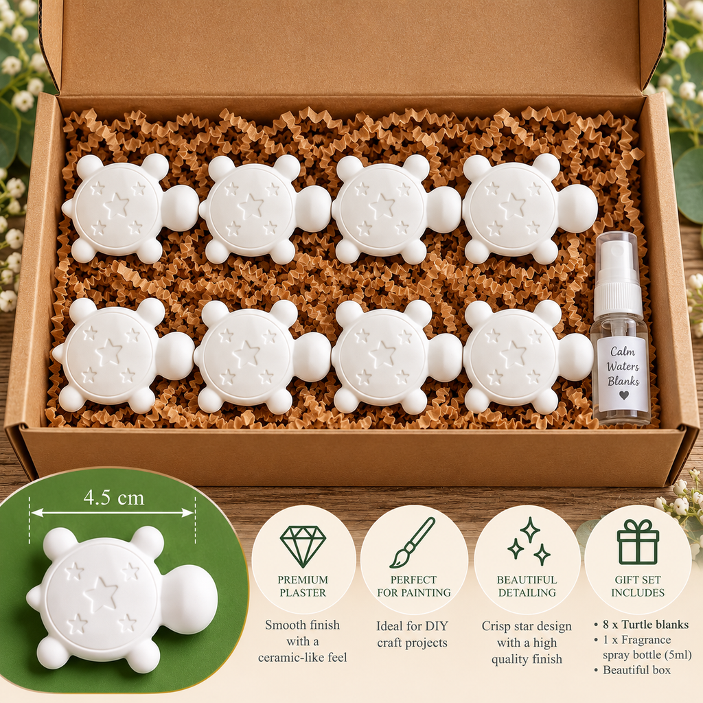 Turtle Aroma Stones Gift Set – Box of 8 wholesale